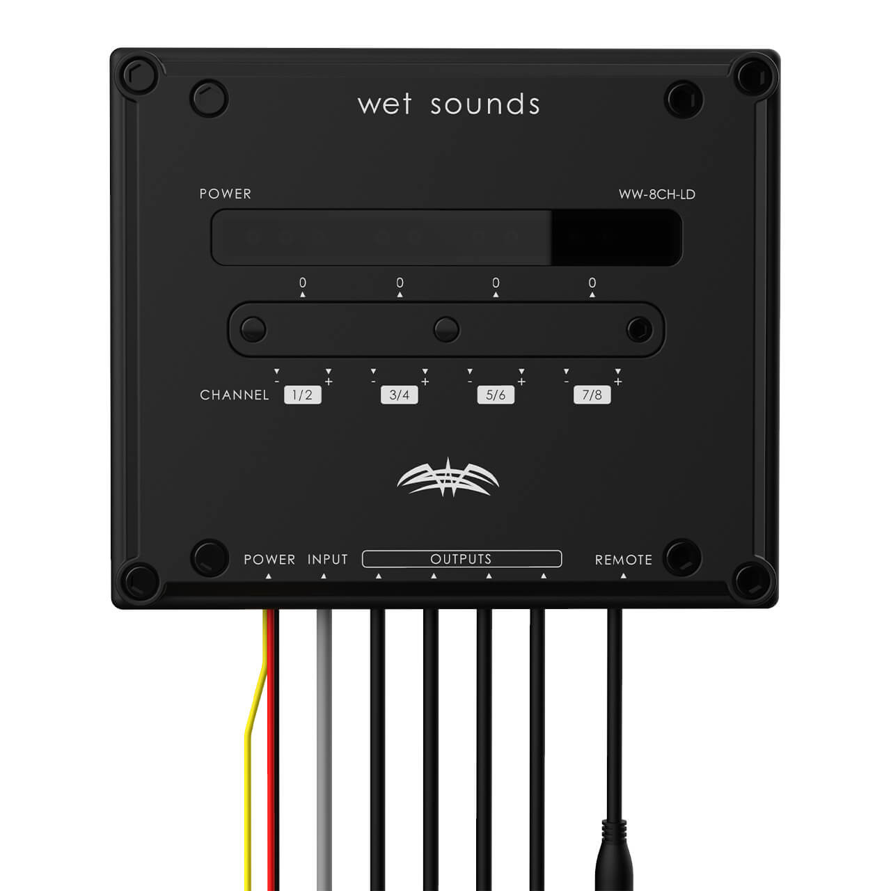 Wet Sounds WW-8CH-LD 8 Kanal Marin Dijital Ses Amplifikatörü - Tekne Ses Sistemi
