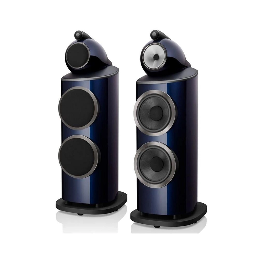 Bowers & Wilkins 801 D4 Signature Tower/Kule Hoparlörler Midnight Blue Metallic Çift - Tekne Ses Sistemi