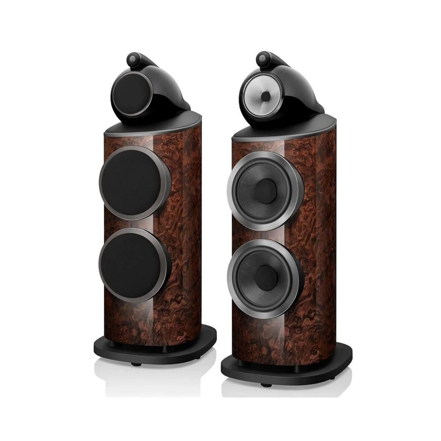 Bowers & Wilkins 801 D4 Signature Tower/Kule Hoparlörler California Burl Gloss Çift - Tekne Ses Sistemi