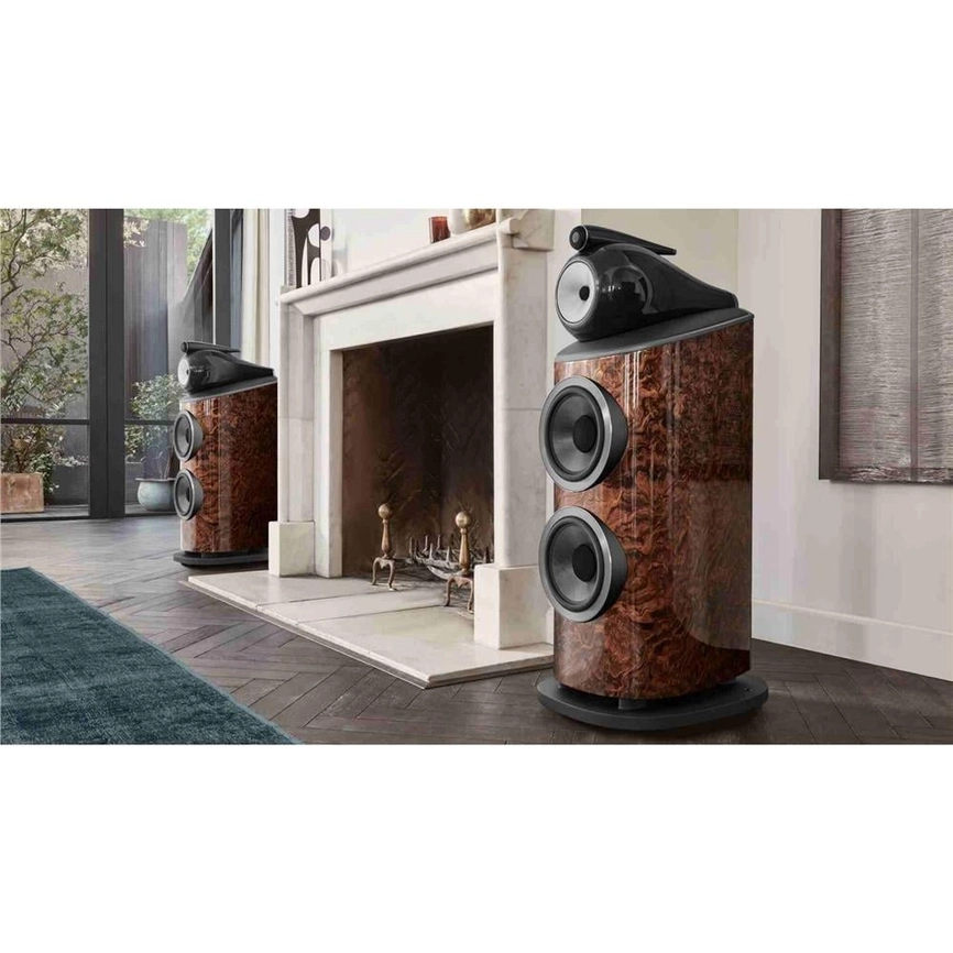 Bowers & Wilkins 801 D4 Signature Tower/Kule Hoparlörler California Burl Gloss Çift - Tekne Ses Sistemi