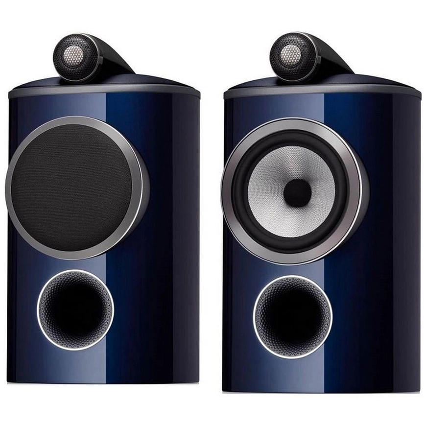 Bowers & Wilkins 805 D4 Signature Bookshelf/Raftipi Hoparlörler Midnight Blue Metallic Çift - Tekne Ses Sistemi