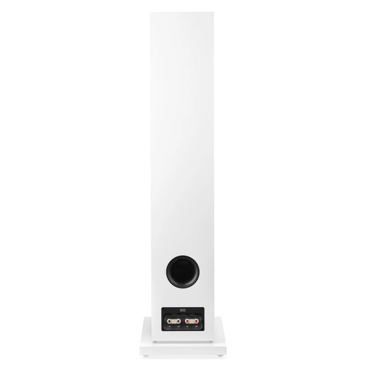 Bowers & Wilkins 603 S3 Tower/Kule Hoparlörler Beyaz Çift - Tekne Ses Sistemi