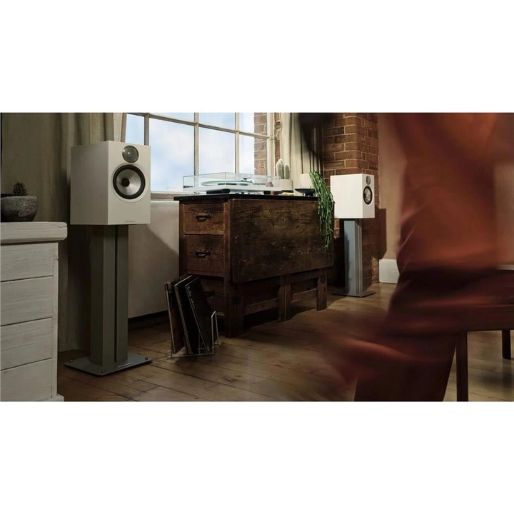 Bowers & Wilkins 606 S3 Bookshelf/Raftipi Hoparlörler Beyaz Çift - Tekne Ses Sistemi