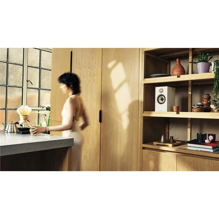 Bowers & Wilkins 607 S3 Bookshelf/Raftipi Hoparlörler Beyaz Çift - Tekne Ses Sistemi