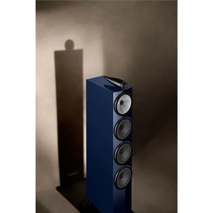 Bowers & Wilkins 702 S3 Signature Tower/Kule Hoparlör Midnight Blue Metallic Çift - Tekne Ses Sistemi