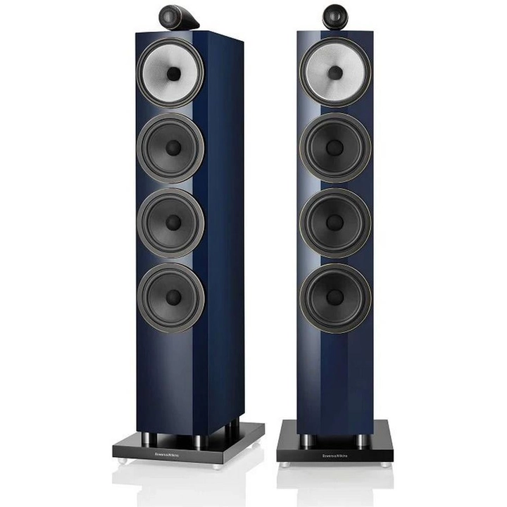 Bowers & Wilkins 702 S3 Signature Tower/Kule Hoparlör Midnight Blue Metallic Çift - Tekne Ses Sistemi