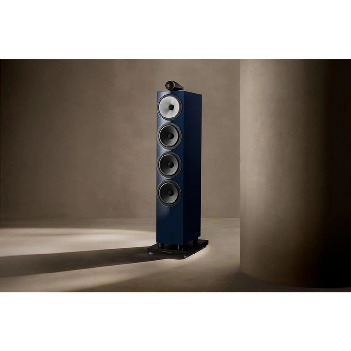 Bowers & Wilkins 702 S3 Signature Tower/Kule Hoparlör Midnight Blue Metallic Çift - Tekne Ses Sistemi