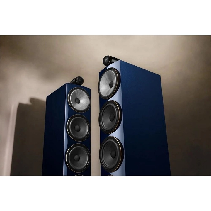Bowers & Wilkins 702 S3 Signature Tower/Kule Hoparlör Midnight Blue Metallic Çift - Tekne Ses Sistemi