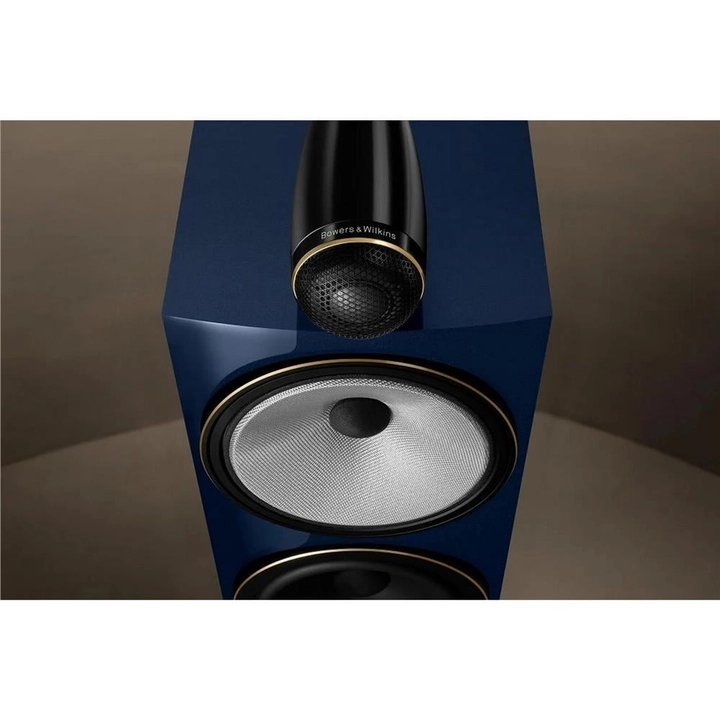 Bowers & Wilkins 702 S3 Signature Tower/Kule Hoparlör Midnight Blue Metallic Çift - Tekne Ses Sistemi