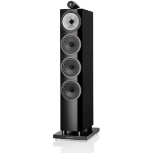 Bowers & Wilkins 702 S3 Tower/Kule Hoparlör Parlak Siyah Çift - Tekne Ses Sistemi