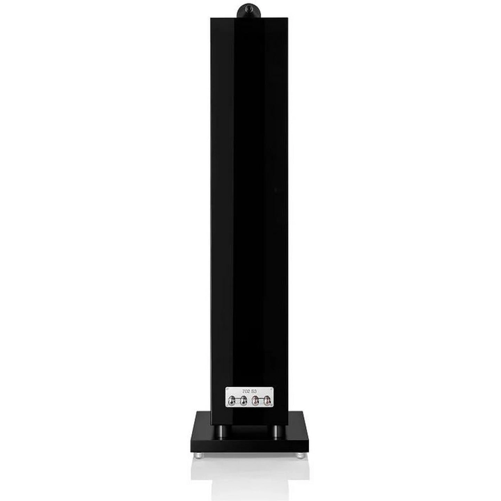 Bowers & Wilkins 702 S3 Tower/Kule Hoparlör Parlak Siyah Çift - Tekne Ses Sistemi