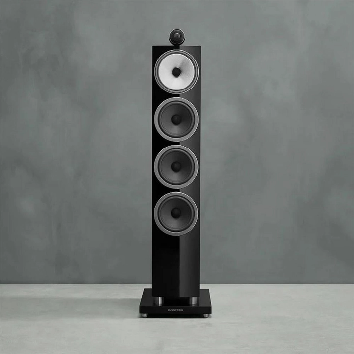 Bowers & Wilkins 702 S3 Tower/Kule Hoparlör Parlak Siyah Çift - Tekne Ses Sistemi