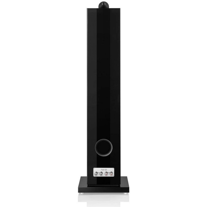 Bowers & Wilkins 703 S3 Tower/Kule Hoparlör Parlak Siyah Çift - Tekne Ses Sistemi