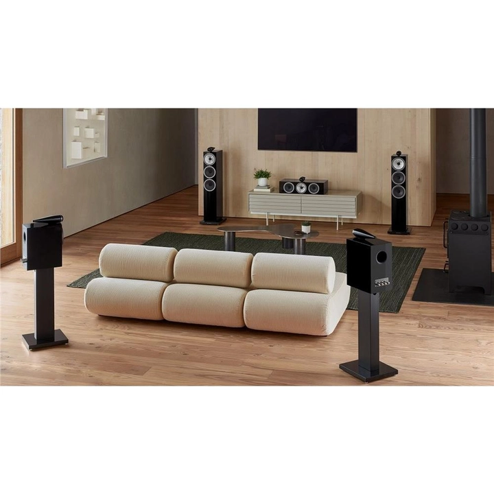 Bowers & Wilkins 703 S3 Tower/Kule Hoparlör Parlak Siyah Çift - Tekne Ses Sistemi