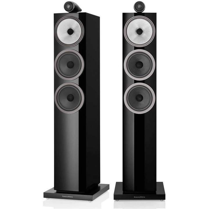 Bowers & Wilkins 703 S3 Tower/Kule Hoparlör Parlak Siyah Çift - Tekne Ses Sistemi