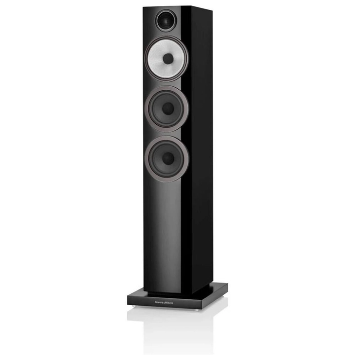 Bowers & Wilkins 704 S3 Tower/Kule Hoparlör Parlak Siyah Çift - Tekne Ses Sistemi