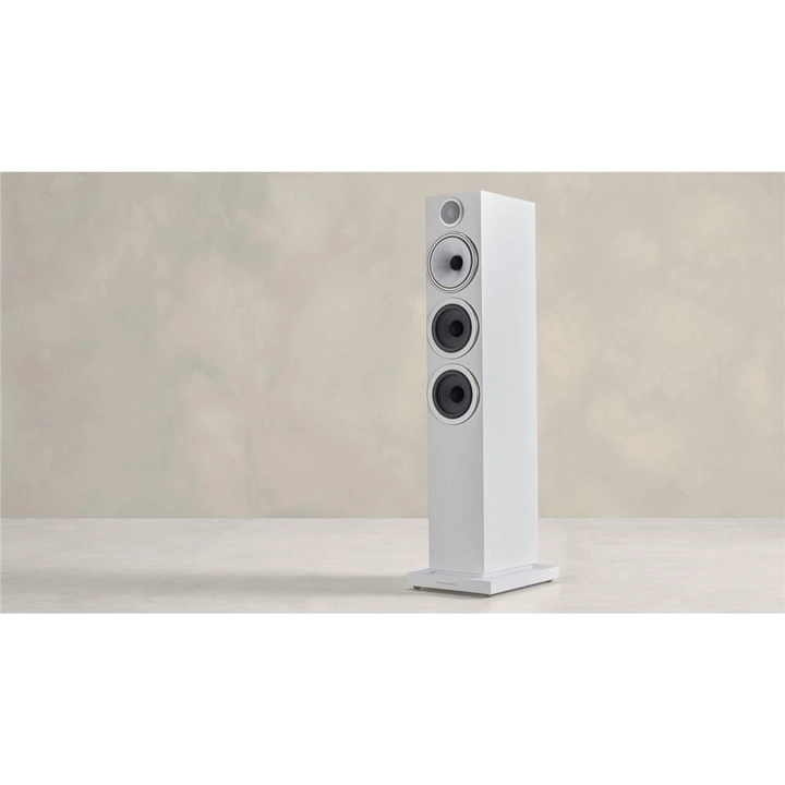 Bowers & Wilkins 704 S3 Tower/Kule Hoparlör Beyaz Çift - Tekne Ses Sistemi