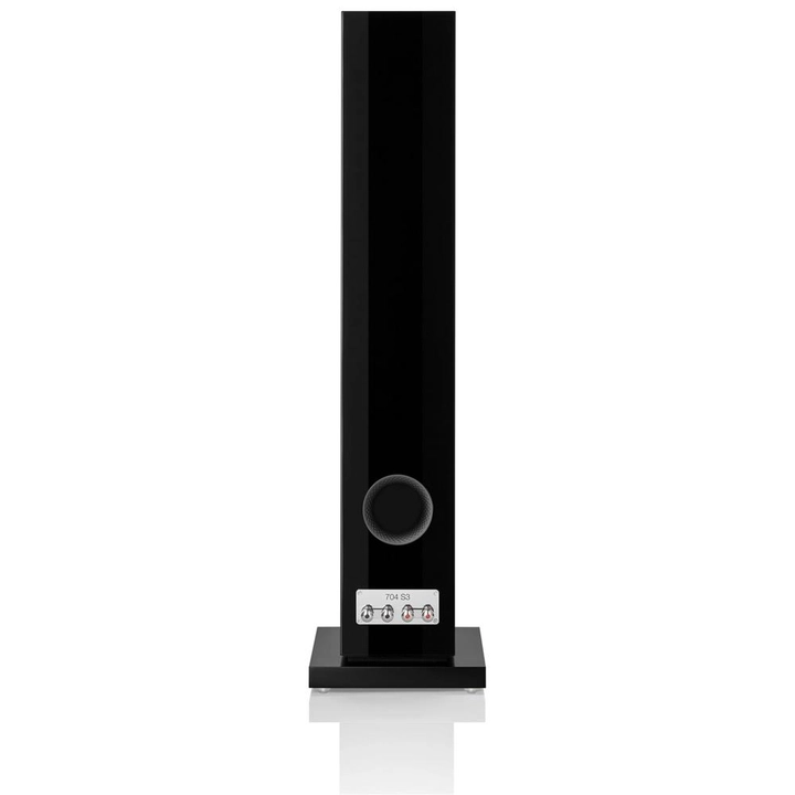 Bowers & Wilkins 704 S3 Tower/Kule Hoparlör Parlak Siyah Çift - Tekne Ses Sistemi