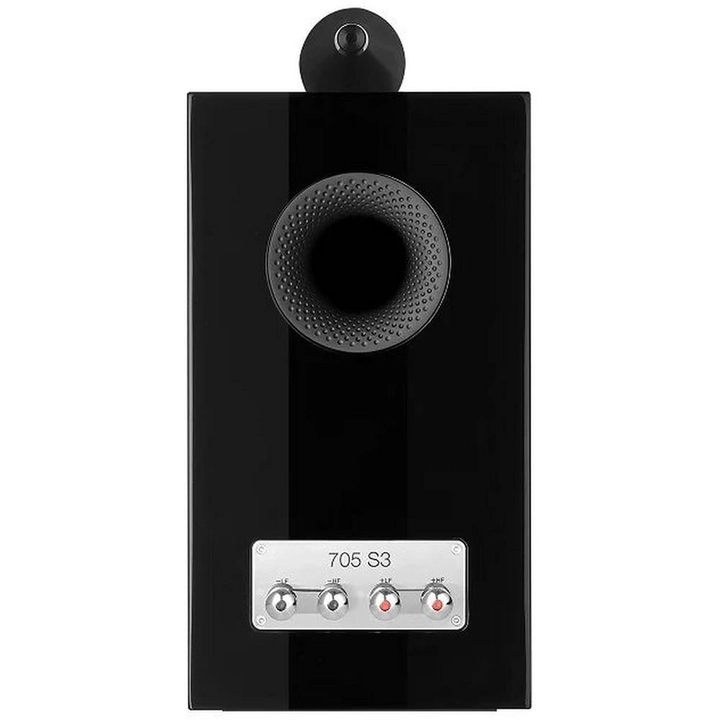 Bowers & Wilkins 705 S3 Bookshelf/Raftipi Hoparlör Parlak Siyah Çift - Tekne Ses Sistemi