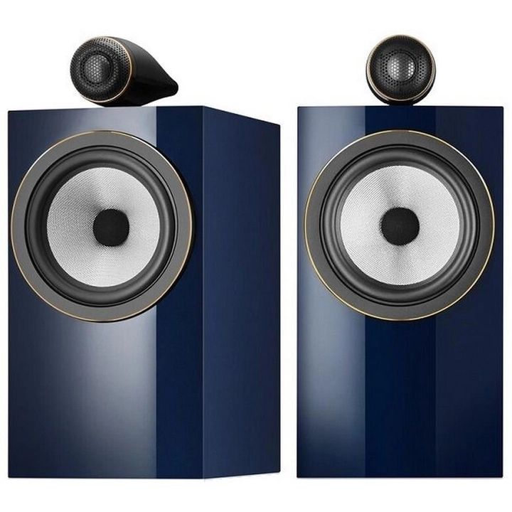 Bowers & Wilkins 705 S3 Signature Bookshelf/Raftipi Hoparlör Midnight Blue Metallic Çift - Tekne Ses Sistemi