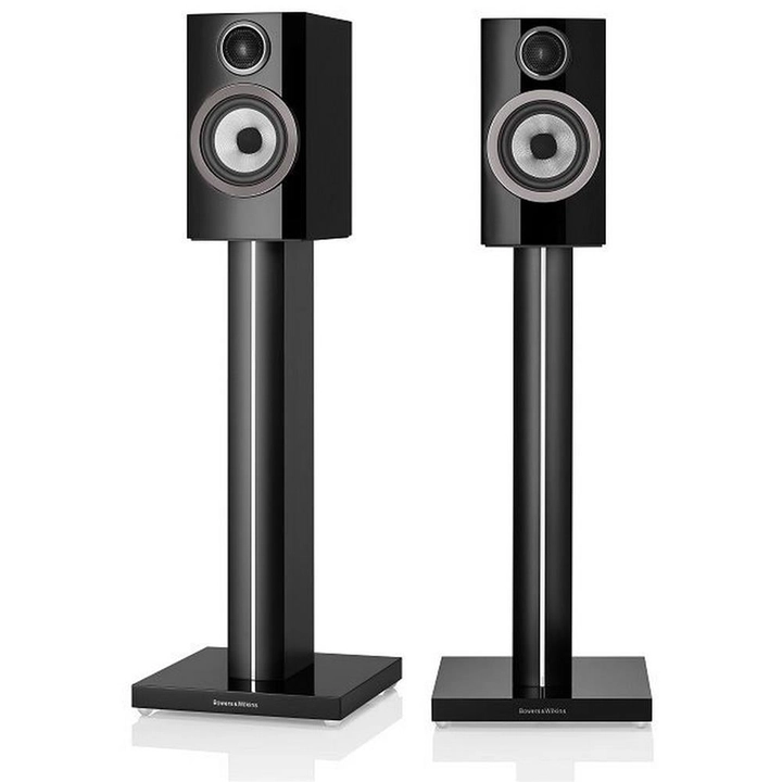 Bowers & Wilkins 707 S3 Bookshelf/Raftipi Hoparlör Parlak Siyah Çift - Tekne Ses Sistemi