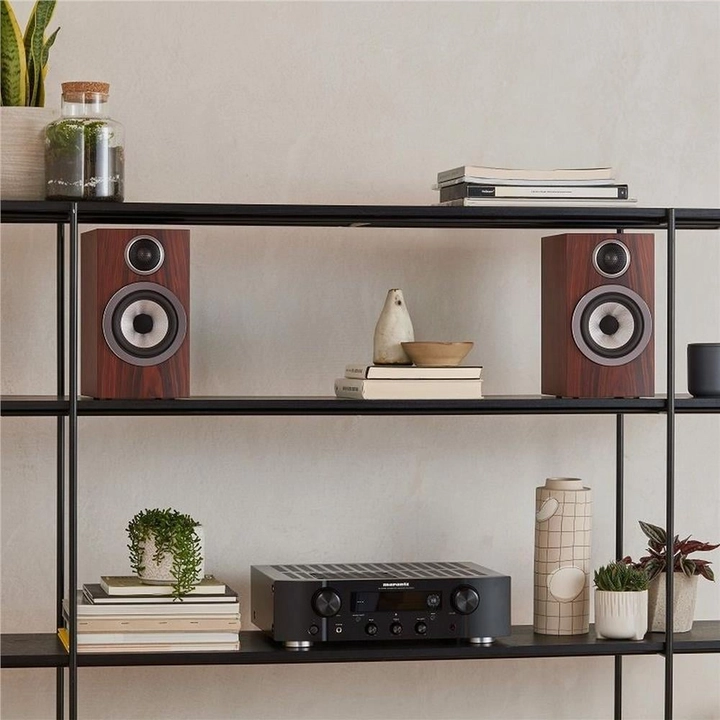 Bowers & Wilkins 707 S3 Bookshelf/Raftipi Hoparlörler Mocha Çift - Tekne Ses Sistemi