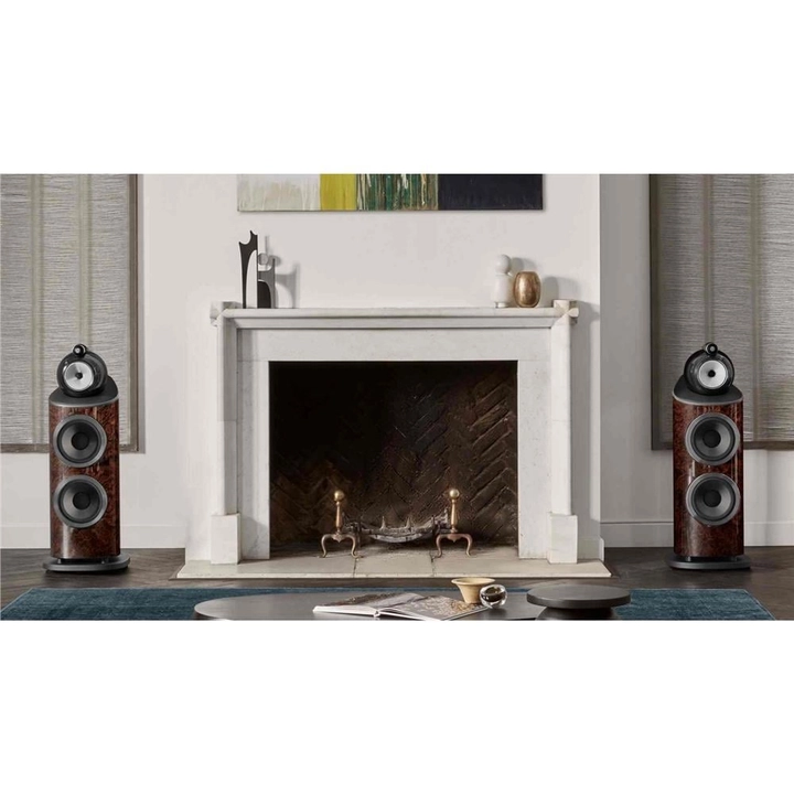 Bowers & Wilkins 801 D4 Signature Tower/Kule Hoparlör California Burl Gloss Çift - Tekne Ses Sistemi