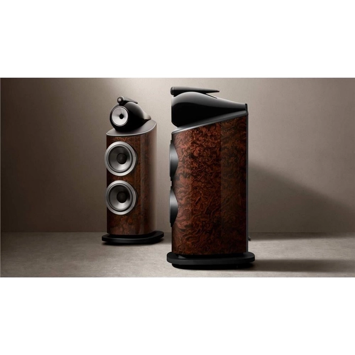 Bowers & Wilkins 801 D4 Signature Tower/Kule Hoparlör California Burl Gloss Çift - Tekne Ses Sistemi