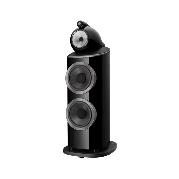 Bowers & Wilkins 801 D4 Tower/Kule Hoparlör Parlak Siyah Çift - Tekne Ses Sistemi