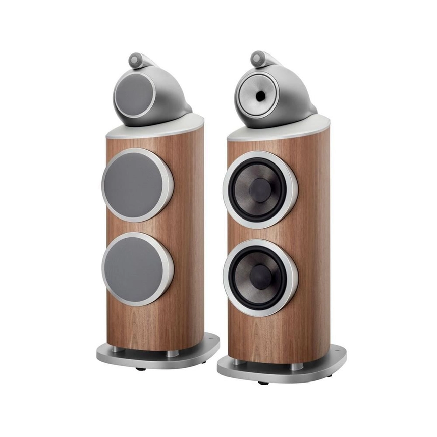 Bowers & Wilkins 801 D4 Tower/Kule Hoparlörler Walnut Çift - Tekne Ses Sistemi