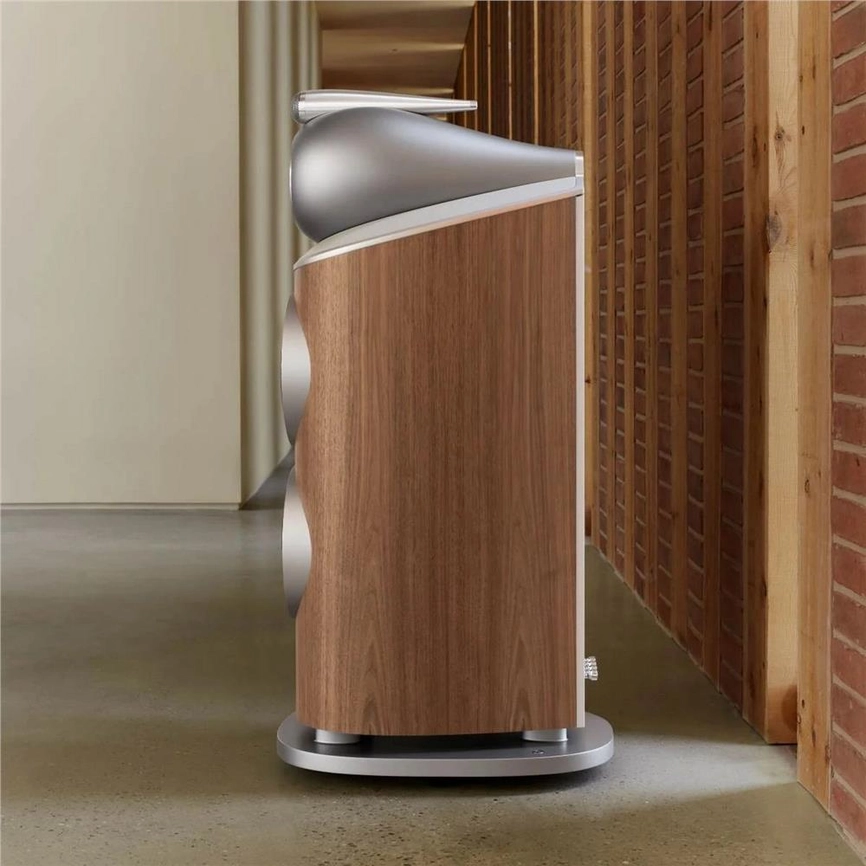 Bowers & Wilkins 801 D4 Tower/Kule Hoparlörler Walnut Çift - Tekne Ses Sistemi