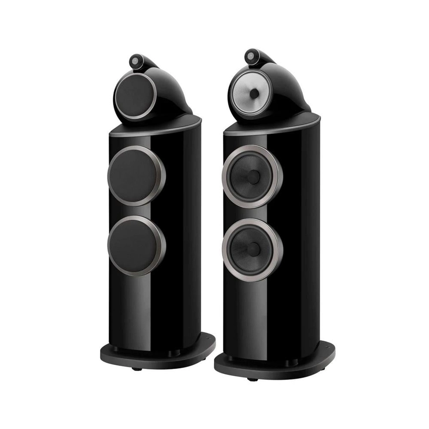Bowers & Wilkins 802 D4 Tower/Kule Hoparlörler Siyah Çift - Tekne Ses Sistemi