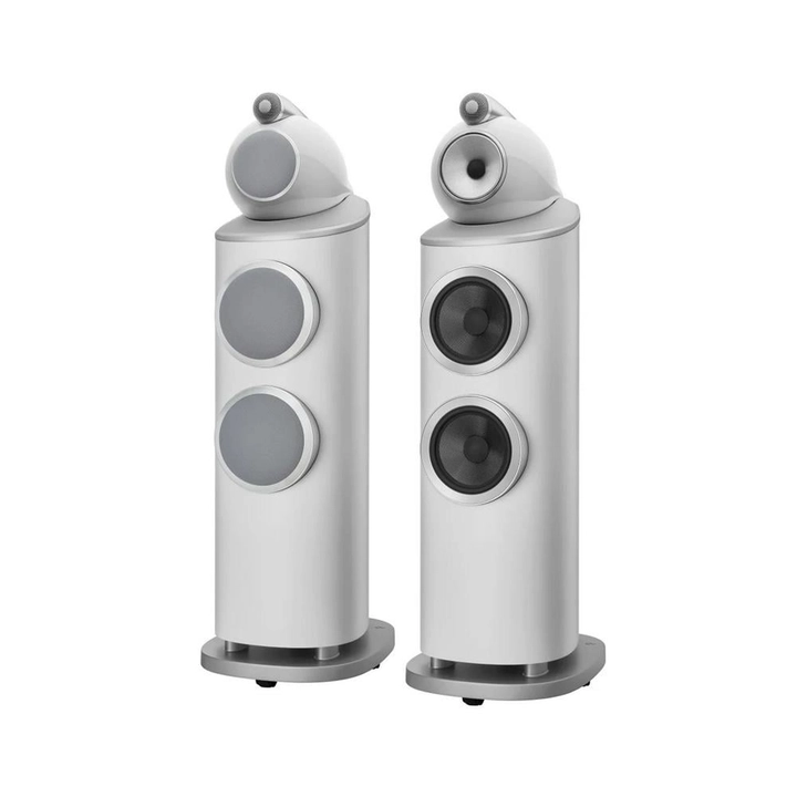 Bowers & Wilkins 802 D4 Kule Hoparlörler Beyaz Çift - Tekne Ses Sistemi