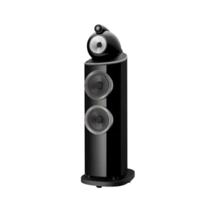 Bowers & Wilkins 803 D4 Tower/Kule Hoparlörler Parlak Siyah Çift - Tekne Ses Sistemi