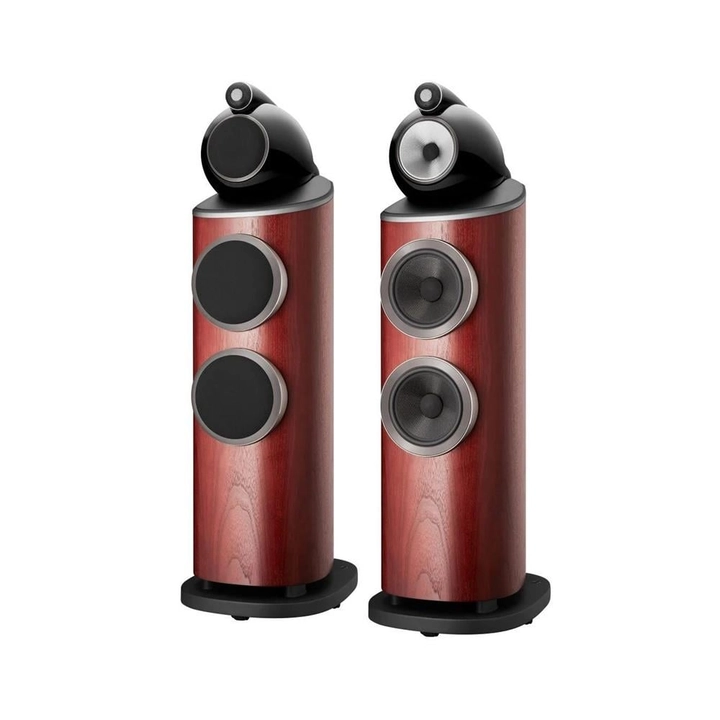 Bowers & Wilkins 803 D4 Tower/Kule Hoparlörler Rosenut Çift - Tekne Ses Sistemi