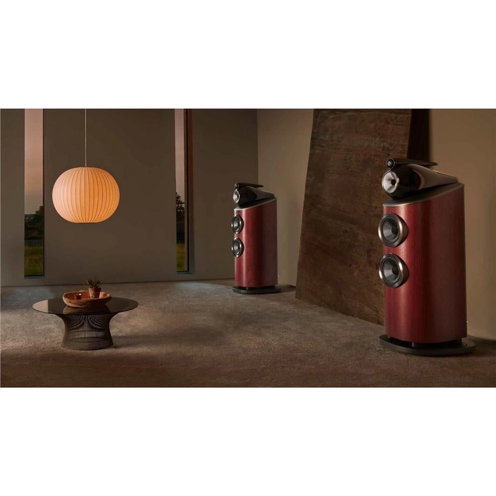 Bowers & Wilkins 803 D4 Tower/Kule Hoparlörler Rosenut Çift - Tekne Ses Sistemi