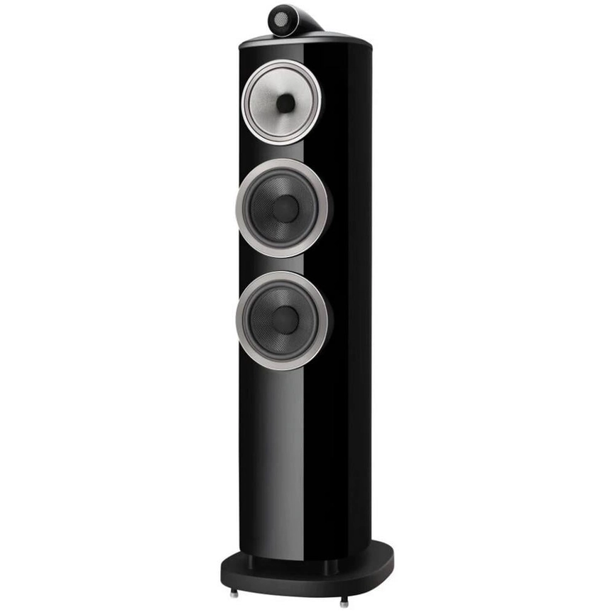 Bowers & Wilkins 804 D4 Tower/Kule Hoparlörler Parlak Siyah Çift - Tekne Ses Sistemi