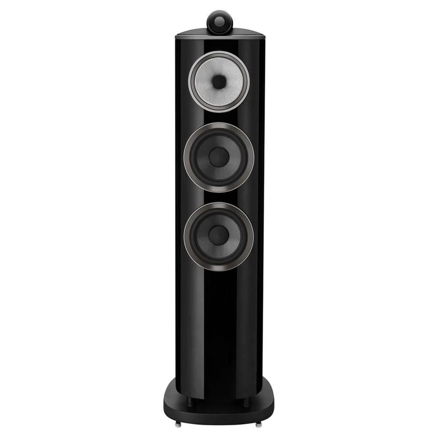 Bowers & Wilkins 804 D4 Tower/Kule Hoparlörler Parlak Siyah Çift - Tekne Ses Sistemi