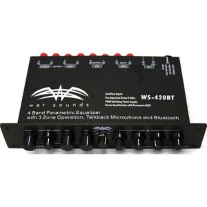 Wet Sounds WS-420 BT 4 Band Bluetooth Marine Equalizer - Tekne Ses Sistemi