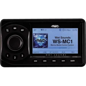 Wet Sounds WS-MC1 4 Zone Bluetooth Marine Media Center - Tekne Ses Sistemi