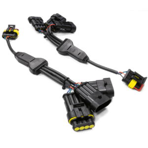 Wet Sounds RGB Splitter I – 4 Pin Su Geçirmez, 1 Erkek / 3 Dişi (Çift) - Tekne Ses Sistemi
