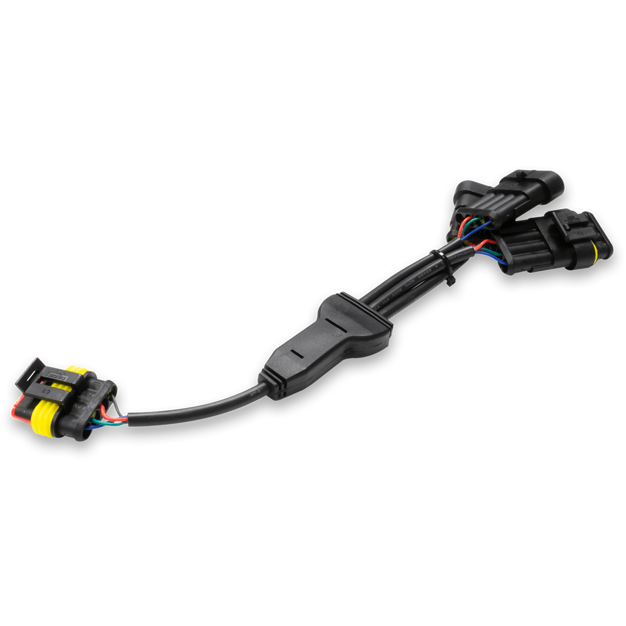 Wet Sounds RGB Splitter I – 4 Pin Su Geçirmez, 1 Erkek / 3 Dişi (Çift) - Tekne Ses Sistemi