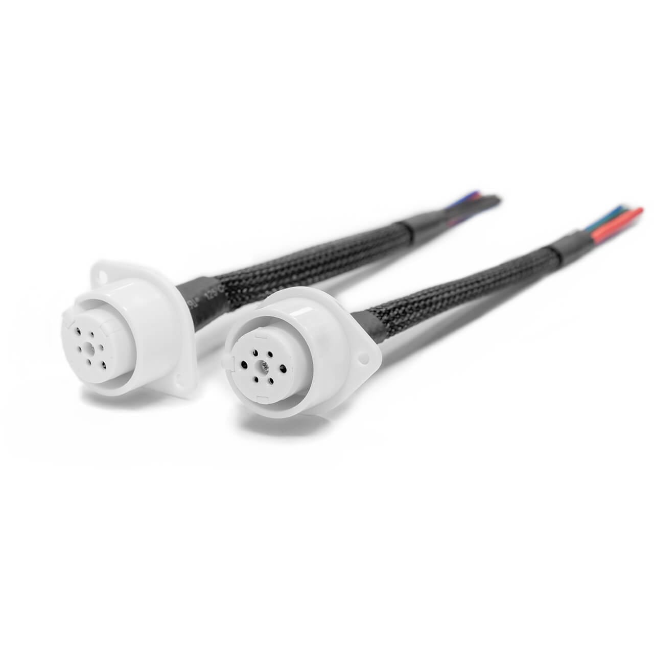 ADP TC3-S 6-PIN | Wet Sounds REV & ICON Döner Kelepçeli Kule Hoparlörler için 6 Pin RGB LED Konnektör - Tekne Ses Sistemi