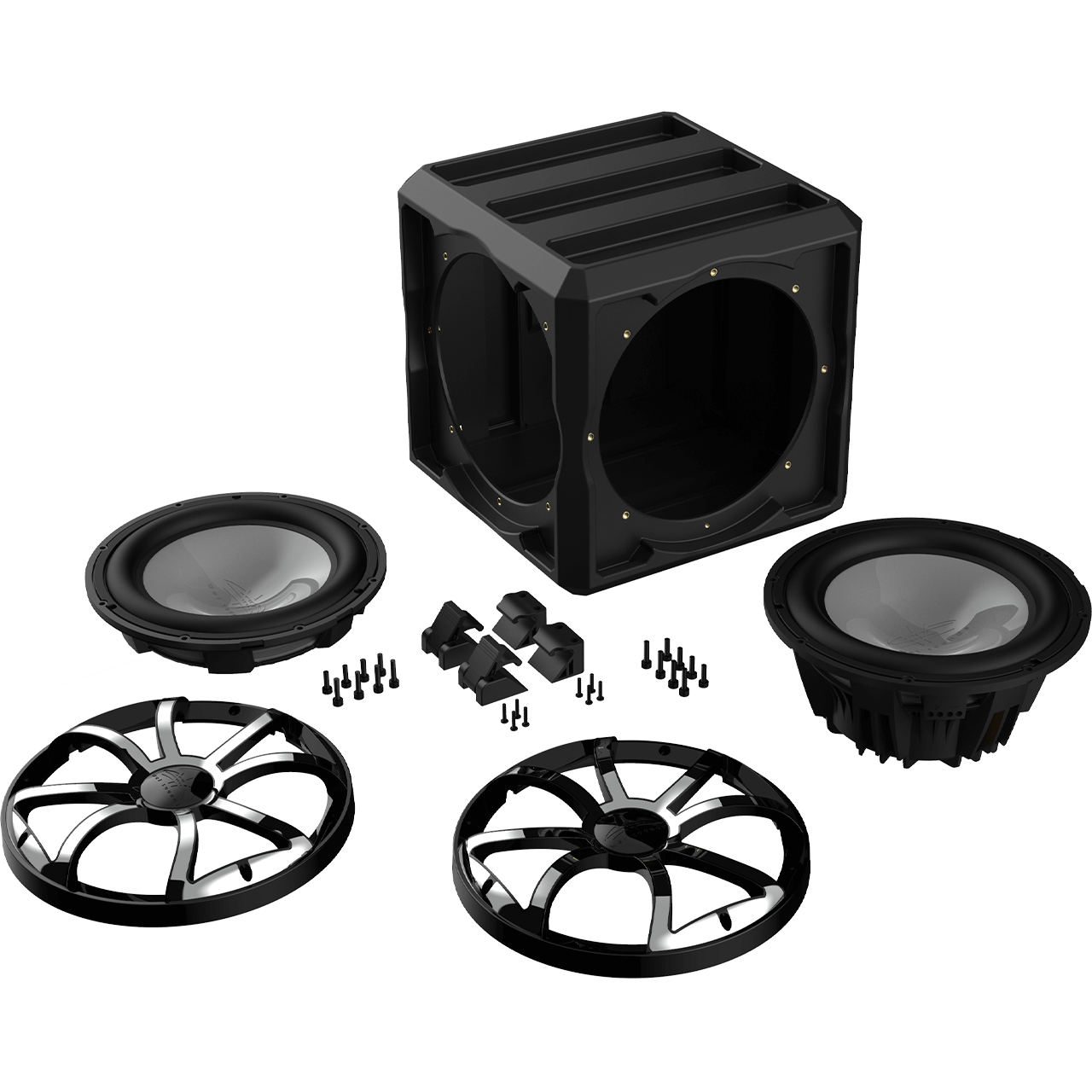 Wet Sounds REVO 12 PSE 12 İnç Pasif Radyatör Subwoofer Kasası - Tekne Ses Sistemi