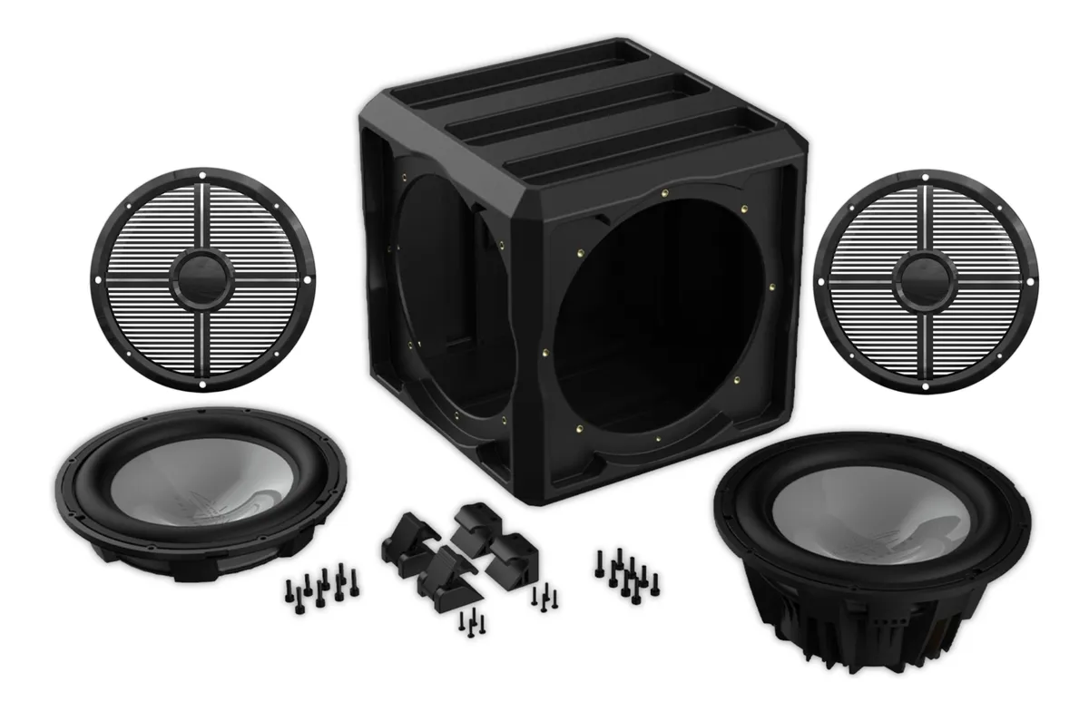 Wet Sounds REVO 12 PSE XW-B 12 İnç PSE Serisi Pasif Radyatör Subwoofer Kasası - Tekne Ses Sistemi
