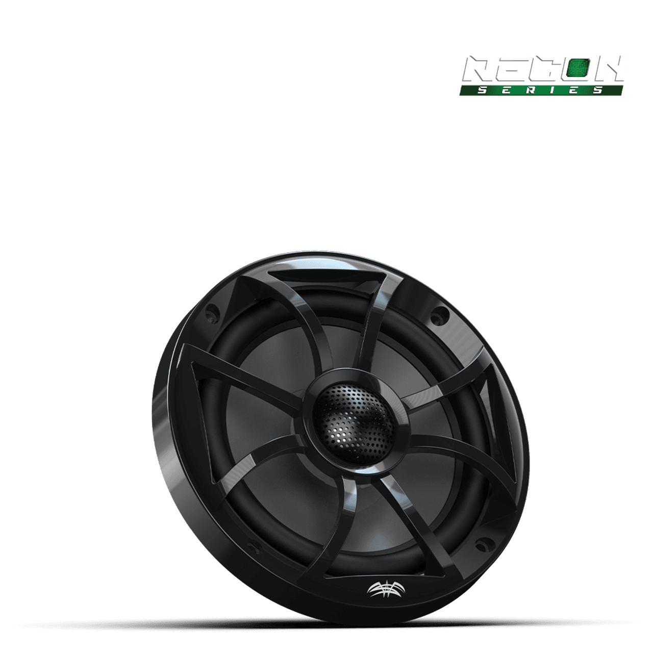 Wet Sounds RECON 6-BG RGB | RECON™ Serisi 6.5" Yüksek Çıkışlı Komponent Tarzı Koaksiyel Hoparlörler (XS-Black RGB Izgara) - Tekne Ses Sistemi