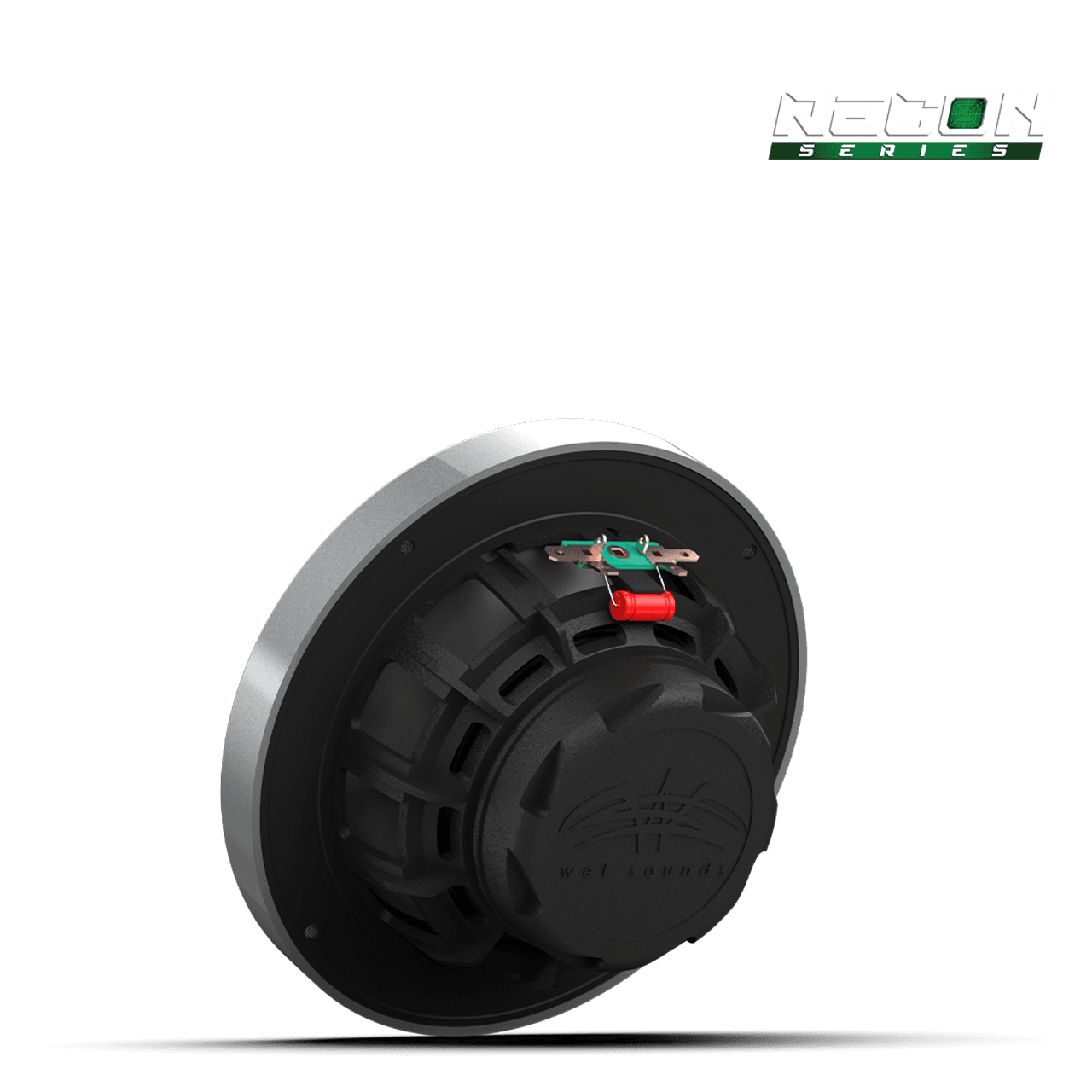 Wet Sounds RECON 6-S | RECON™ Serisi 6.5" Yüksek Çıkışlı Komponent Tarzı Koaksiyel Hoparlörler (XS-Silver Izgara) - Tekne Ses Sistemi