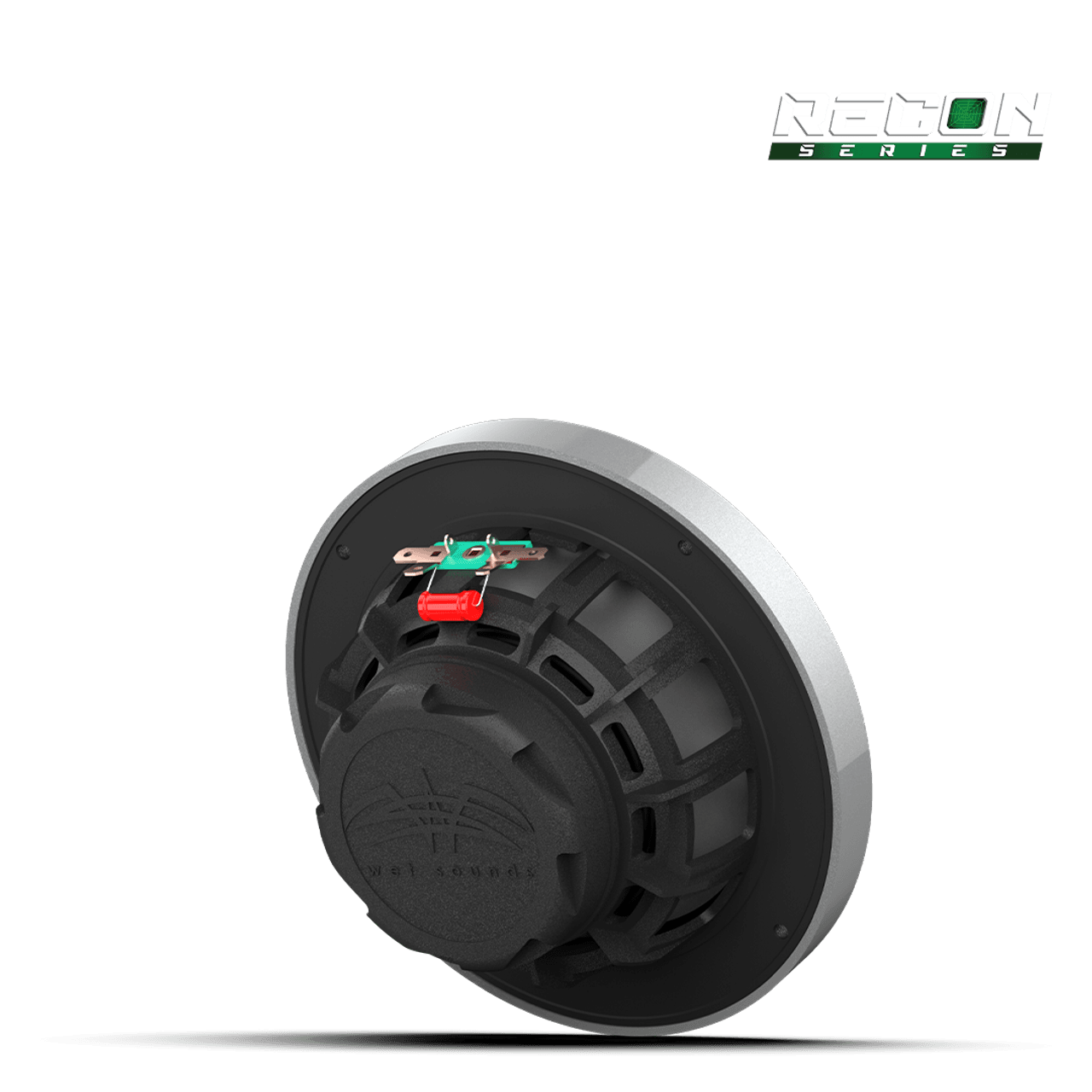 Wet Sounds RECON 6-S | RECON™ Serisi 6.5" Yüksek Çıkışlı Komponent Tarzı Koaksiyel Hoparlörler (XS-Silver Izgara) - Tekne Ses Sistemi