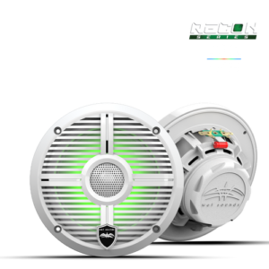 RECON 6 XW-W RGB | RECON™ Series 6.5-inch High-Output Component Style Coaxial Speakers w/ XW-White RGB Grilles - Tekne Ses Sistemi