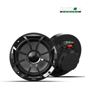 Wet Sounds RECON 6-BG | RECON™ Serisi 6.5" Yüksek Çıkışlı Komponent Tarzı Koaksiyel Hoparlörler (XS-Black Izgara) - Tekne Ses Sistemi